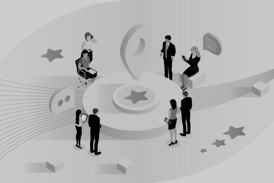 An illustration of leaders sharing their key moments from the Customer Experience Executive Roundtable